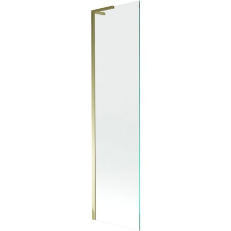 Mexen Next L paroi de douche à 1 volet 50 x 150 cm, transparent, doré - 895-050-000-03-00-50