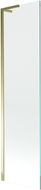 Paroi de baignoire 1 volet Mexen Next L 50 x 150 cm, transparent, doré - 895-050-000-03-00-50