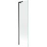 Mexen Next L paroi de baignoire 1 volet 50 x 150 cm, transparent, noir - 895-050-000-03-00-70