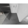 Mexen Kioto L paroi de douche Walk-in 70 x 200 cm, rayures, chrome - 800-070-103-01-09