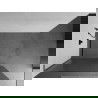 Mexen Kioto L paroi de douche Walk-in 100 x 200 cm, verre trempé, gris foncé brossé - 800-100-103-66-09