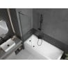 Mexen Next L pare-douche 1-volet 50 x 150 cm, transparent, métal gun - 895-050-000-03-00-95