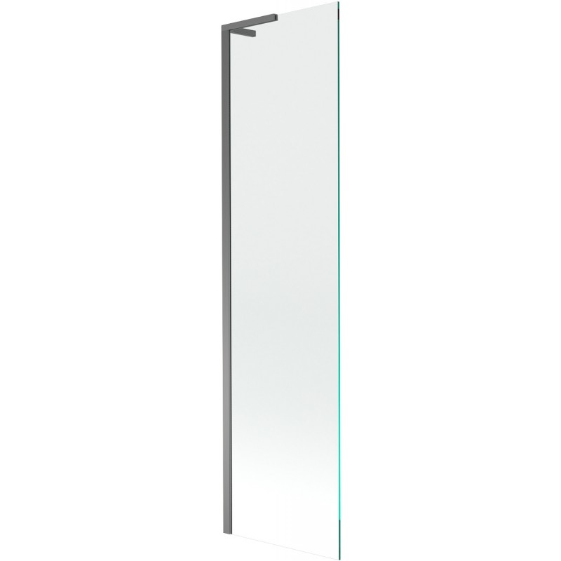 Paroi de baignoire 1 volet Mexen Next L 50 x 150 cm, transparent, métal canon - 895-050-000-03-00-95