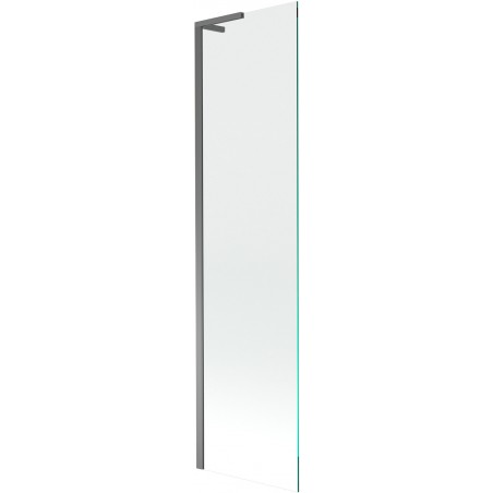 Paroi de baignoire 1 volet Mexen Next L 50 x 150 cm, transparent, métal canon - 895-050-000-03-00-95