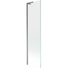 Paroi de baignoire 1 volet Mexen Next L 50 x 150 cm, transparent, métal canon - 895-050-000-03-00-95