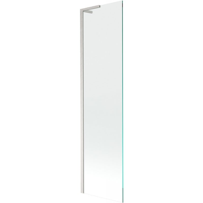 Mexen Next L paroi de baignoire 1 vantail 50 x 150 cm, transparent, nickel brossé - 895-050-000-03-00-97