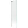 Mexen Next L paroi de baignoire 1 vantail 50 x 150 cm, transparent, nickel brossé - 895-050-000-03-00-97