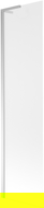 Mexen Next L écran de baignoire 1-volet 50 x 150 cm, givre, chrome - 895-050-000-03-30-01