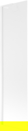 Paroi de baignoire Mexen Next L 1-volet 50 x 150 cm, givré, blanc - 895-050-000-03-30-20