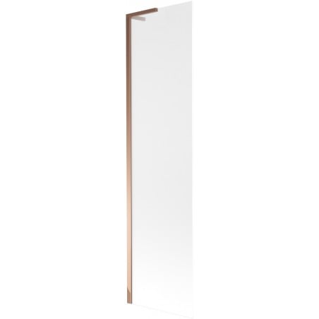 Mexen Next L paroi de baignoire 1-volet 50 x 150 cm, dépoli, or rose - 895-050-000-03-30-60