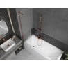 Mexen Next L paroi de douche à une aile 50 x 150 cm, givre, cuivre brossé - 895-050-000-03-30-65