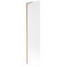 Mexen Next L paroi de douche à une aile 50 x 150 cm, givre, cuivre brossé - 895-050-000-03-30-65