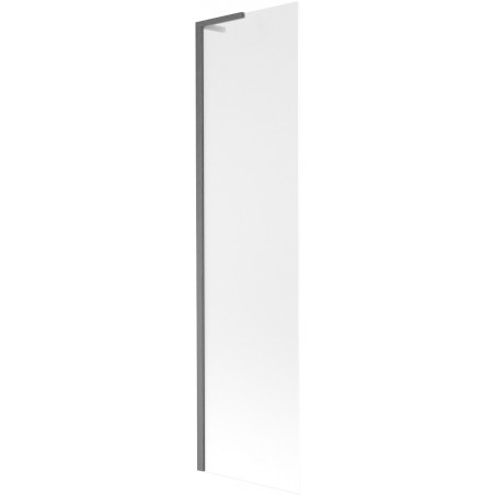 Mexen Next L paroi de baignoire 1 vantail 50 x 150 cm, givré, gris canon brossé - 895-050-000-03-30-66