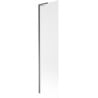 Mexen Next L paroi de baignoire 1-volet 50 x 150 cm, givre, métal canon - 895-050-000-03-30-95