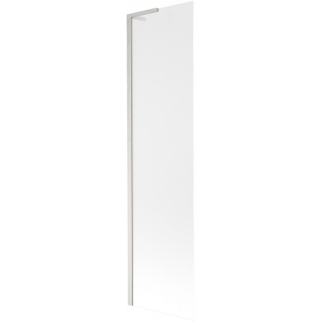 Mexen Next L paroi de baignoire 1 battant 50 x 150 cm, givré, nickel brossé - 895-050-000-03-30-97