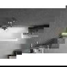 Mexen Next L paroi de baignoire 1 volet 50 x 150 cm, graphite, nickel brossé - 895-050-000-03-40-97