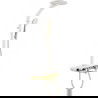 Ensemble de douche apparent Mexen Blaze avec douche de tête et robinet, blanc/or - 78109-25