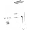 Mexen Fall ensemble de douche encastrable, chrome - 7602-04-00