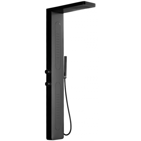 Panneau de douche Mexen Mano, noir - 7609-02-70
