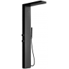 Panneau de douche Mexen Mano, noir - 7609-02-70