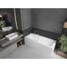 Mexen Next L paroi de baignoire 1 volet 70 x 150 cm, transparent, chromé - 895-070-000-03-00-01