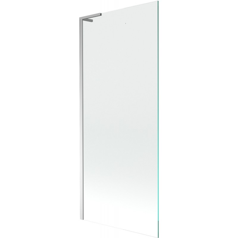 Mexen Next L paroi de baignoire 1 volet 80 x 150 cm, transparent, chrome - 895-080-000-03-00-01