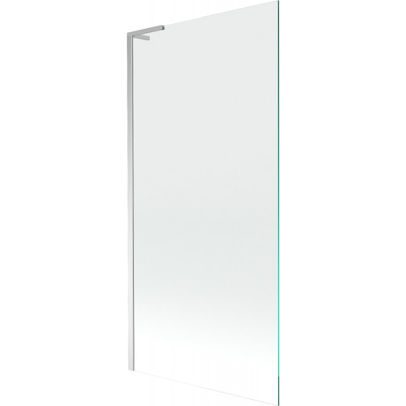 Mexen Next L paroi de baignoire à 1 vantail 90 x 150 cm, transparent, chrome - 895-090-000-03-00-01