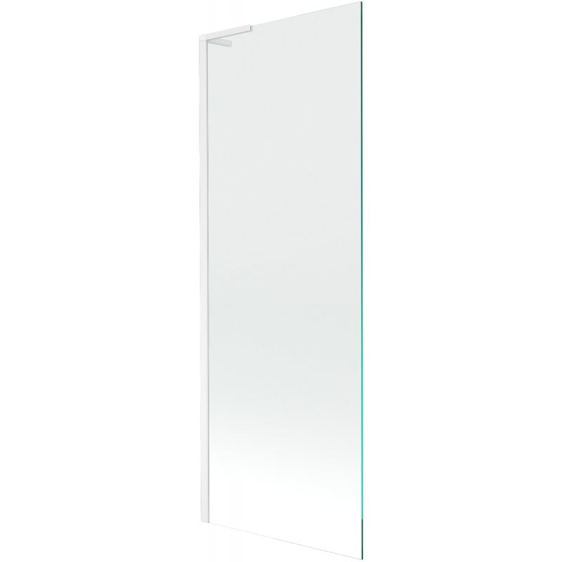 Mexen Next L paroi de baignoire à 1 volet 70 x 150 cm, transparent, blanc - 895-070-000-03-00-20