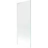 Mexen Next L paroi de baignoire à 1 volet 70 x 150 cm, transparent, blanc - 895-070-000-03-00-20