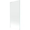 Mexen Next L paroi de baignoire à 1 panneau 80 x 150 cm, transparent, blanc - 895-080-000-03-00-20