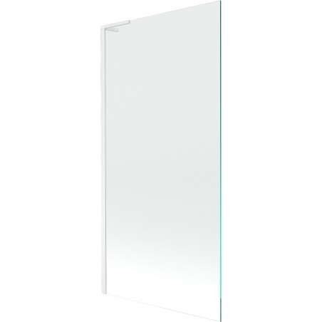 Mexen Next L paroi de baignoire 1 volet 90 x 150 cm, transparent, blanc - 895-090-000-03-00-20