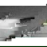 Écran de baignoire Mexen Next L 1 battant 100 x 150 cm, transparent, blanc - 895-100-000-03-00-20
