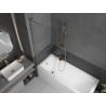 Mexen Next L paroi de douche à 1 volet 70 x 150 cm, transparent, doré - 895-070-000-03-00-50
