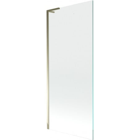 Mexen Next L paroi de baignoire 1 volet 80 x 150 cm, transparent, doré - 895-080-000-03-00-50
