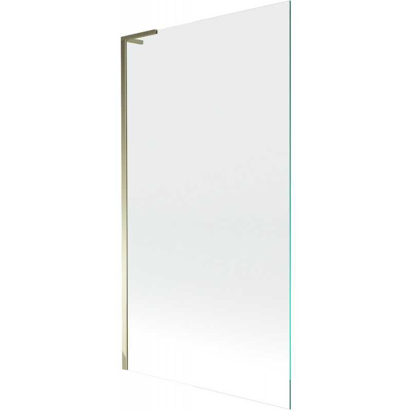 Mexen Next L paroi de douche à 1 volet 100 x 150 cm, transparent, doré - 895-100-000-03-00-50