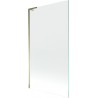 Mexen Next L paroi de douche à 1 volet 100 x 150 cm, transparent, doré - 895-100-000-03-00-50