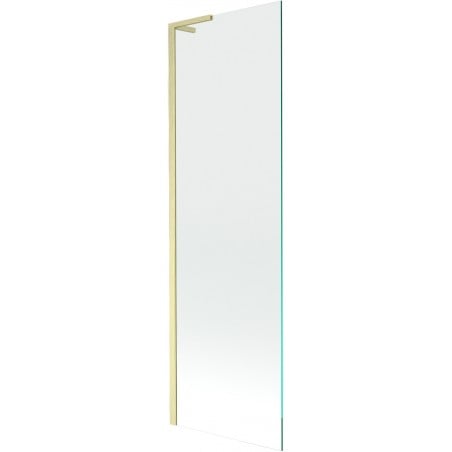 Mexen Next L paroi de baignoire 1 volet 60 x 150 cm, transparente, or brossé - 895-060-000-03-00-55