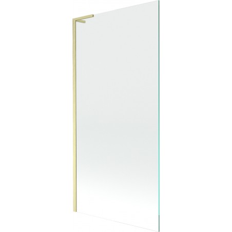Paroi de baignoire Mexen Next L 1 panneau 90 x 150 cm, transparent, doré brossé - 895-090-000-03-00-55
