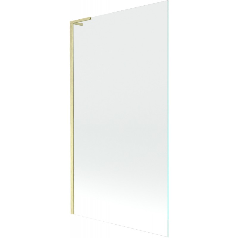 Paroi de baignoire Mexen Next L 1-volet 100 x 150 cm, transparent, or brossé - 895-100-000-03-00-55