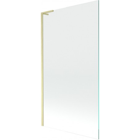 Paroi de baignoire Mexen Next L 1-volet 100 x 150 cm, transparent, or brossé - 895-100-000-03-00-55