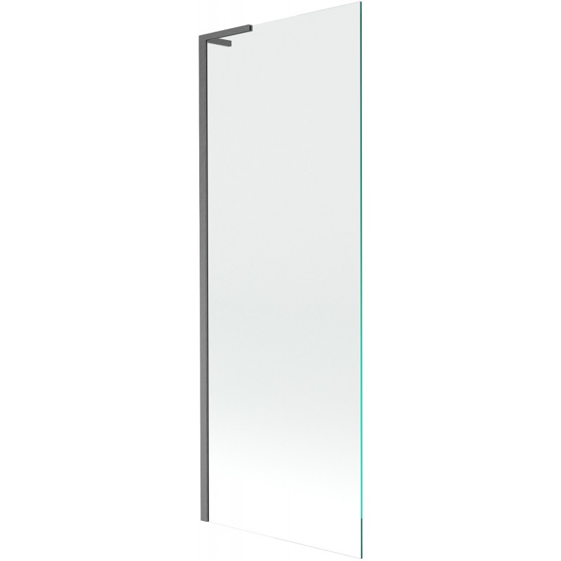 Mexen Next L paroi de baignoire 1 volet 70 x 150 cm, transparent, gris canon brossé - 895-070-000-03-00-66