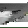 Mexen Next L paroi de baignoire 1 volet 70 x 150 cm, transparent, gris canon brossé - 895-070-000-03-00-66