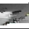 Mexen Next L pare-douche 1-volet 60 x 150 cm, transparent, noir - 895-060-000-03-00-70
