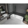 Mexen Next L paroi de baignoire 1-volet 90 x 150 cm, transparent, noir - 895-090-000-03-00-70