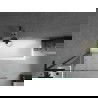 Paroi de baignoire Mexen Next L 1 vantail 90 x 150 cm, transparent, noir - 895-090-000-03-00-70
