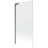 Mexen Next L paroi de baignoire 1-volet 90 x 150 cm, transparent, noir - 895-090-000-03-00-70