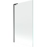 Mexen Next L pare-douche 1-volet 100 x 150 cm, transparent, noir - 895-100-000-03-00-70