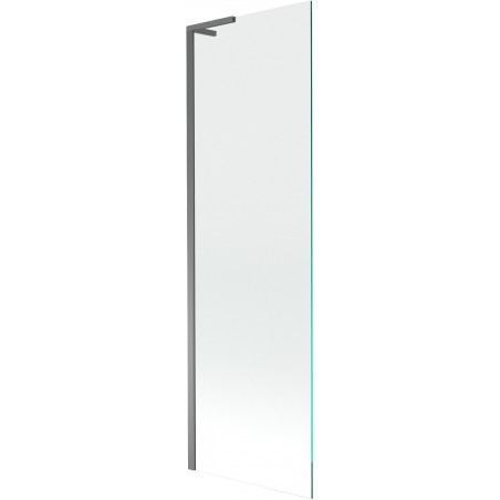 Mexen Next L paroi de baignoire 1 volet 60 x 150 cm, transparent, métal canon - 895-060-000-03-00-95