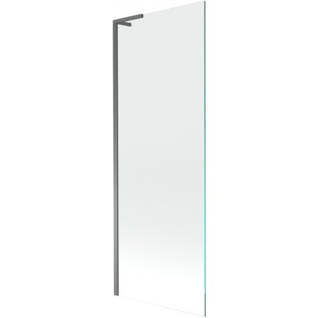 Mexen Next L paroi de baignoire 1 volet 70 x 150 cm, transparent, métal gun - 895-070-000-03-00-95
