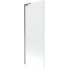 Mexen Next L paroi de baignoire 1 volet 70 x 150 cm, transparent, métal gun - 895-070-000-03-00-95